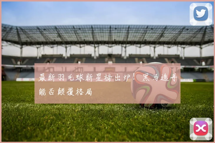 最新羽毛球新星榜出炉！黑马选手能否颠覆格局